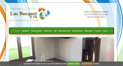 Desktop Screenshot of luc-bocquet.com